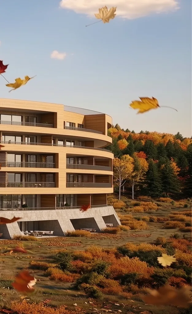 Ullådalsstugan i höstmiljö