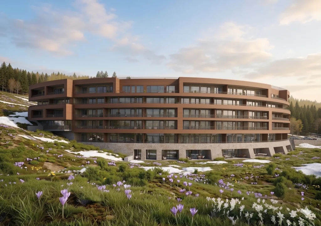 Ullådalsstugan i vårmiljö